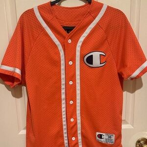 Champion Coral Baseball Jersey